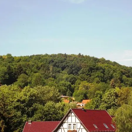 Quaint In Gernrode With Balcony